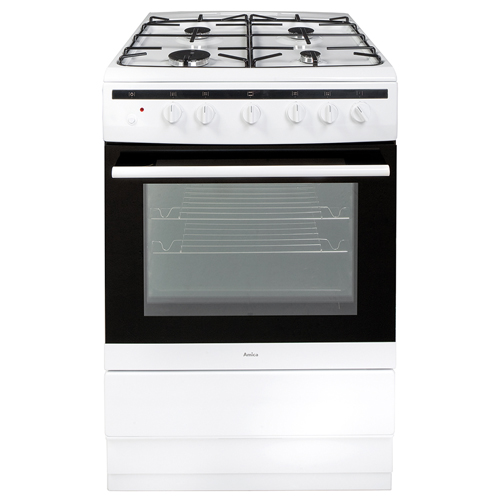 608GG5MSW 60cm freestanding gas cooker, white