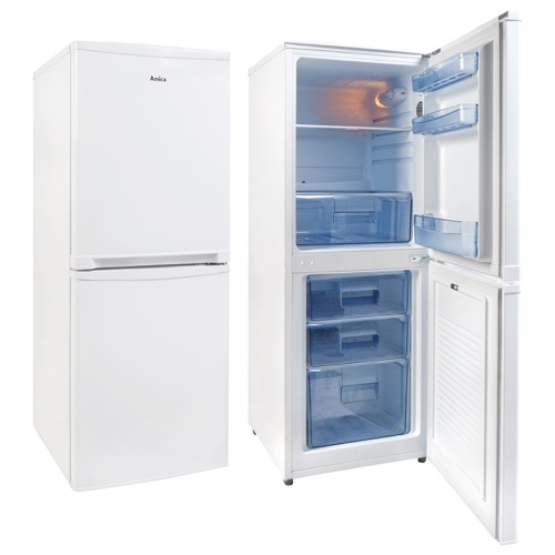 FK1964 50cm freestanding 50/50 fridge freezer, white