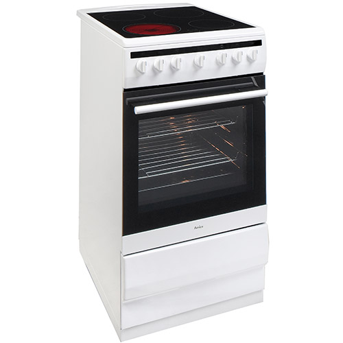 508CE2MSW 50cm freestanding electric cooker with ceramic hob, white Alternative ()