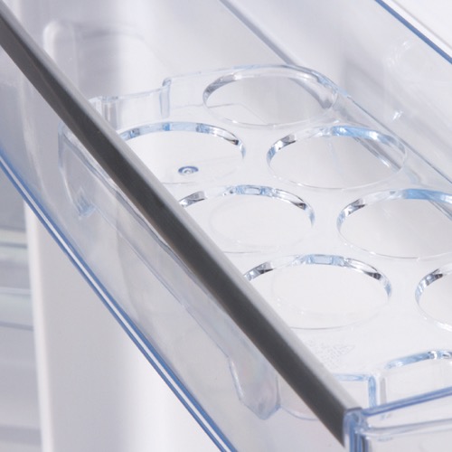 FK3216GWDF 60cm freestanding frost-free 70/30 fridge freezer, white glass Alternative ()
